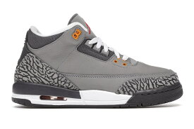 【本日限り】1000円割引クーポン発行!!Jordan ナイキ GS エアジョーダン3 レトロ “クール グレー“ (2021) Jordan 3 Retro “Cool Grey (2021) (GS)“ Jordan 398614-012 大人も履ける キッズモデル レディース スニーカー キッズスニーカー ベビーシューズ