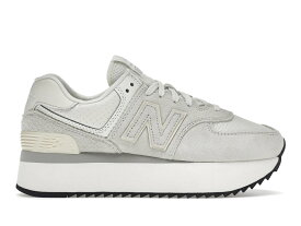 【本日限り】1000円割引クーポン発行!!New Balance New Balance 574 Plus White (Women's) ニューバランス WL574ZAA ウィメンズ レディース スニーカー ランニングシューズ 19SX-20231011101516-065