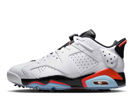 7/15【1000円クーポン】Nike ナイキ エアジョーダン6 ロー ゴルフ ホワイト インフラレッド ナイキ DV1376-106 メンズ スニーカー ランニングシューズ 21SN-DV1376-106