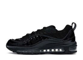 【今だけ500円割引クーポンあり!!】Nike シュプリーム × ナイキ エアマックス 98 ブラック ナイキ 844694-001 メンズ スニーカー ランニングシューズ 21SN-844694-001