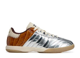 【今だけ500円割引クーポンあり!!】adidas ウェールズボナー × アディダスオリジナルス MN サンバ メタリック シルバーメタリック/イージーイエロー アディダス IH5777 メンズ スニーカー ランニングシューズ 21SN-IH5777