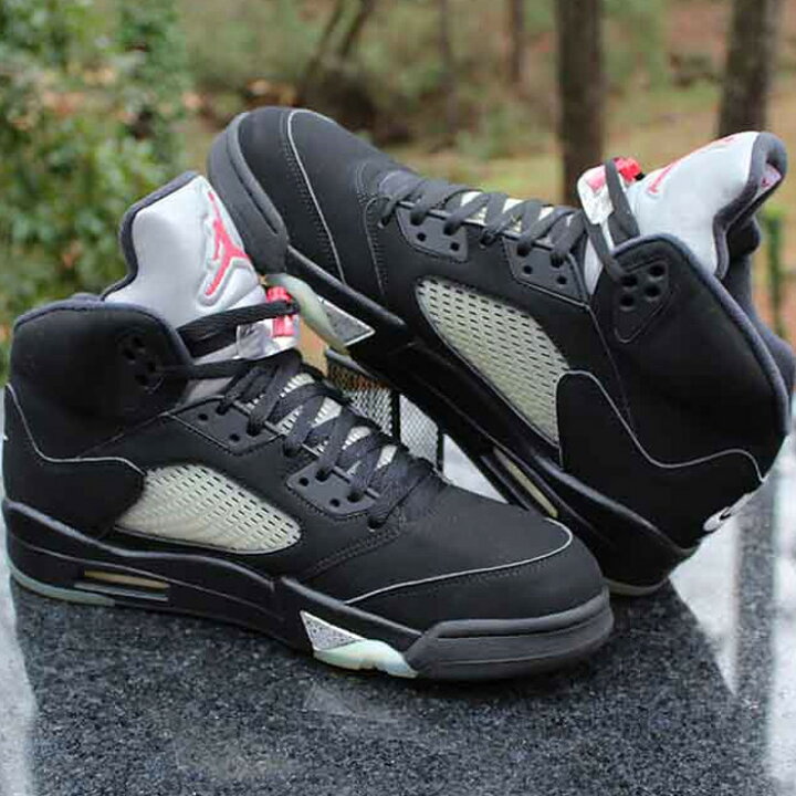 楽天市場 10 10 本日のみ 当店最大p33倍 Jordan 5 Retro Black Metallic 16 ナイキ エアジョーダン5 レトロ 003 メンズ スニーカー ランニングシューズ 19sx 060 003 セレクトショップfrenz