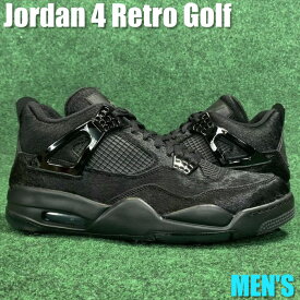 【今だけ500円割引クーポンあり!!】Jordan ナイキ エアジョーダン4 ゴルフ “ブラックキャット“ Jordan 4 Retro Golf “Black Cat Pony Hair“ Jordan ナイキ エア ジョーダン 4 ゴルフシューズ CU9981-001 メンズ スニーカー ランニングシューズ 19SX-20220916092849-010