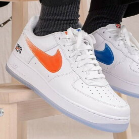 【今だけ500円割引クーポンあり!!】Nike キス × ナイキ エア フォース 1 ロー ニックス ホーム Nike Air Force 1 Low “Kith Knicks Home“ ナイキ キス × ナイキ エア フォース 1 ロー ニックス ホーム CZ7928-100 メンズ スニーカー ランニングシューズ