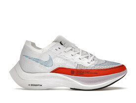 【本日限り】1000円割引クーポン発行!!Nike Nike ZoomX Vaporfly Next% 2 White Laser Blue Rush Orange ナイキ ズームX ヴェイパーフライ ネクスト CU4123-102 ウィメンズ レディース スニーカー ランニングシューズ 19SX-20230405160948-053