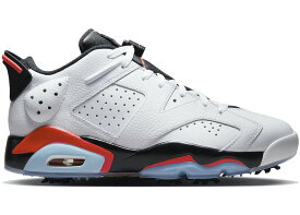 【本日限り】1000円割引クーポン発行!!Jordan Jordan 6 Retro Low Golf White Infrared Jordan ナイキ ジョーダン 6 レトロ ロー ゴルフシューズ DV1376-106 メンズ スニーカー ランニングシューズ 19SX-20230307165528-008