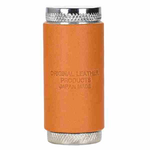 栃木レザー 携帯灰皿(シリンダー) mobile ashtray レザーケース レザーカバー カラビナ ネックストラップ アウトドア キャンプ フェス 持ち運び 革 本革 レザー 牛革 cow プレゼント ギフト 日本製