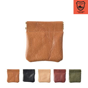 【栃木レザー/PAKAPAKAコインケース(S)/Wコガシ】 革 本革 レディース メンズ 男女兼用 レザー 牛革 cow 小銭入れ ユニセックス コインケース COIN CASE 財布 ウォレット wallet コンパクト ミニ財