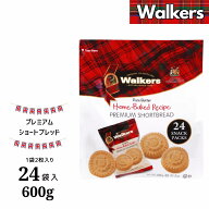 ウォーカーズ プレミアムショートブレッド ラウンズ 600g 24袋 48枚 Walkers イギリス バター クッキー …