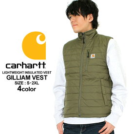 【送料無料】 カーハート ベスト メンズ ギリアムベス 大きいサイズ 102286 USAモデル Carhartt ブランド 防寒 撥水 軽量 アメカジ おしゃれ 作業着 作業服