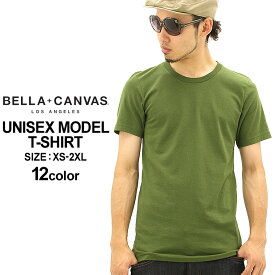 【送料無料】 ベラキャンバス ロサンゼルス Tシャツ 半袖 Uネック 無地 メンズ レディース USAモデル BELLA+CANVAS LOS ANGELES 半袖Tシャツ 大きいサイズ 小さいサイズ おしゃれ【メール便可】