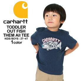 【送料無料】 [キッズ] カーハート Tシャツ 半袖 USAモデル ボーイズ│ブランド Carhartt｜半袖Tシャツ ロゴ｜子供 子供服 男の子 女の子 アメカジ おしゃれ 大きいサイズ 小さいサイズ【W】【メール便可】