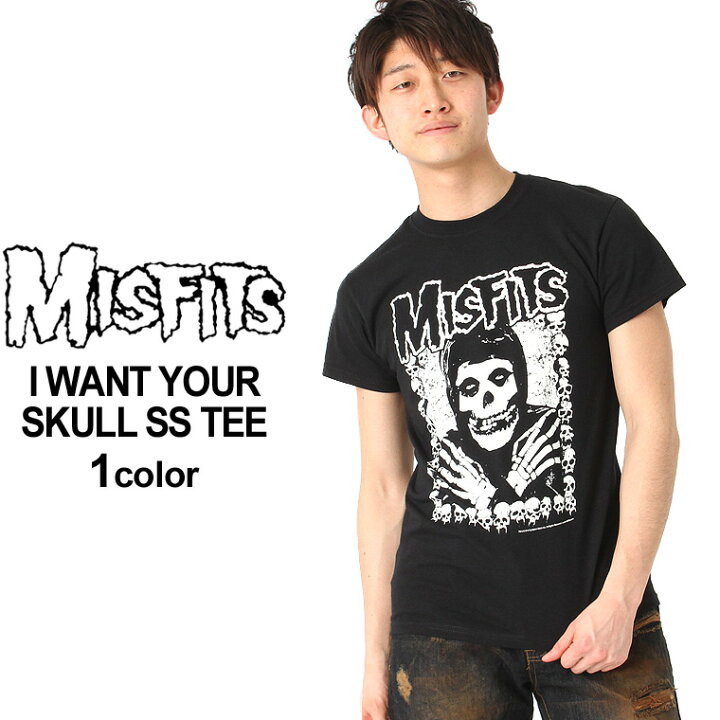 楽天市場】ミスフィッツ Tシャツ 半袖 メンズ 大きいサイズ USAモデル 