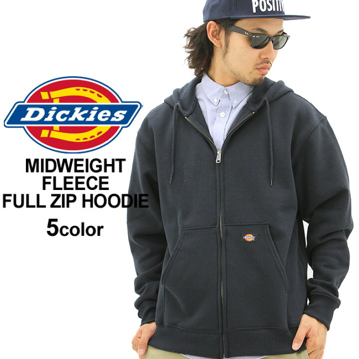 楽天市場 ディッキーズ パーカー ジップアップ 無地 Tw391 メンズ 裏起毛 大きいサイズ Usaモデル Dickies 防寒 スウェット W F Freshbox