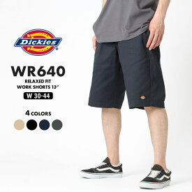 【送料無料】 Dickies ディッキーズ ハーフパンツ メンズ 大きいサイズ [ハーフパンツ 13 ワークショーツ ショートパンツ 短パン 膝上 アメカジ ブランド 作業服] USAモデル (wr640)【COP】