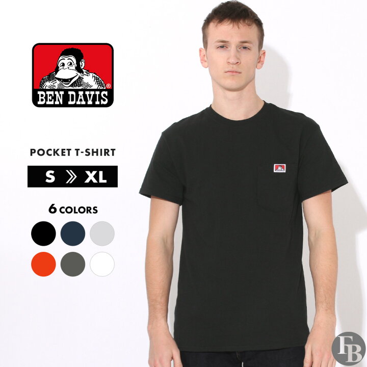 楽天市場】BEN DAVIS ベンデイビス Tシャツ 半袖 ポケット メンズ USA 