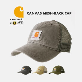 【送料無料】 Carhartt カーハート キャップ メッシュ メンズ レディース 大きいサイズ 深め 帽子 フェス アウトドア UVカット 紫外線対策 日よけ UV対策 ワンポイント ブランド アメカジ カジュアル BUFFALO CAP 100286 USAモデル
