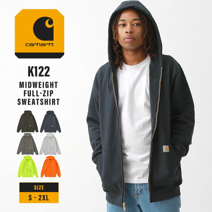 楽天市場】Carhartt カーハート K122 スウェット パーカー メンズ 裏 