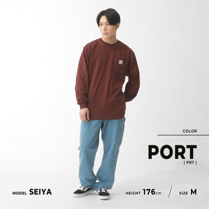 楽天市場】Carhartt カーハート ロンT 長袖 Tシャツ クルーネック 