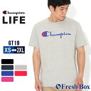 Champion チャンピオン Tシャツ 半袖 クルーネック メンズ レディース USAモデル 半袖Tシャツ 大きいサイズ GT19 Y08254【COP】【メール便可】
