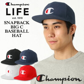 【送料無料】 Champion チャンピオン 帽子 キャップ スナップバック メンズ USAモデル 大きいサイズ【COP】