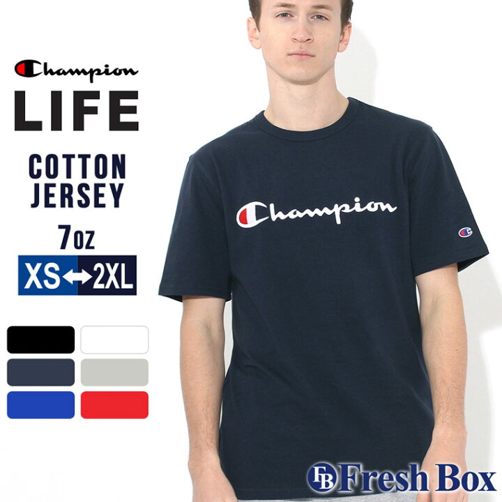 楽天市場 送料無料 チャンピオン Tシャツ 半袖 メンズ 大きいサイズ Usaモデル ブランド 半袖tシャツ ロゴ アメカジ Champion Freshbox 楽天市場 送料無料 チャンピオン Tシャツ 半袖 メンズ 大きいサイズ Usaモデル ブランド 半袖tシャツ ロゴ アメカジ Champion Freshbox