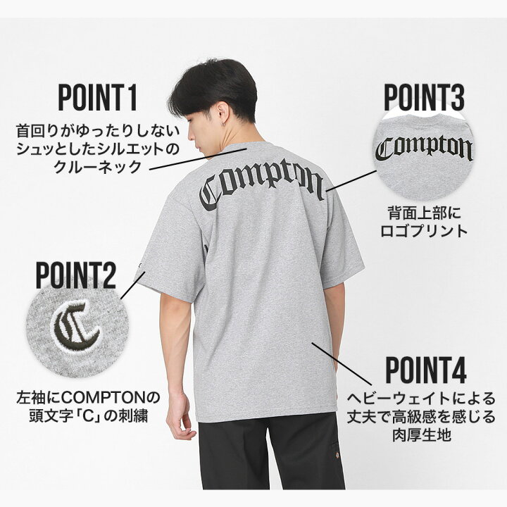 楽天市場】【送料無料】PRO CLUB × COMPTON プロクラブ コンプトン 