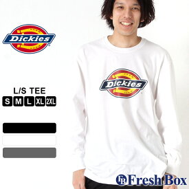 【送料無料】 Dickies ディッキーズ ロンT 長袖Tシャツ クルーネック メンズ WL45A USAモデル 大きいサイズ【メール便可】【COP】