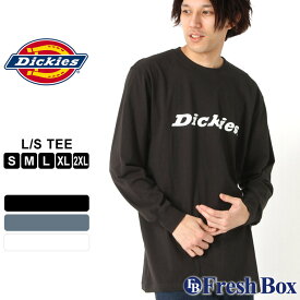 【送料無料】 ディッキーズ Tシャツ 長袖 メンズ｜大きいサイズ USAモデル Dickies｜ロンT 長袖Tシャツ ロゴT【メール便可】