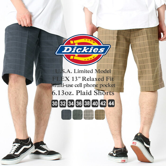 楽天市場 Dickies ディッキーズ ハーフパンツ メンズ チェック