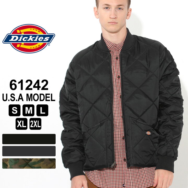楽天市場 Dickies ディッキーズ ジャケット アウター キルティングジャケット ナイロンジャケット ブルゾン メンズ Usaモデル 大きいサイズ Cop F Freshbox