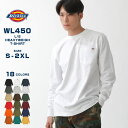 【送料無料】 Dickies ディッキーズ ロンt メンズ ポケット 長袖tシャツ 大きいサイズ tシャツ 長袖 厚手 ヘビーウェイト ゆったり 大きめ 無地 ブランド アメカジ カジュアル ストリート アウトドア USAモデル [dickies-wl450] 【メール便可】