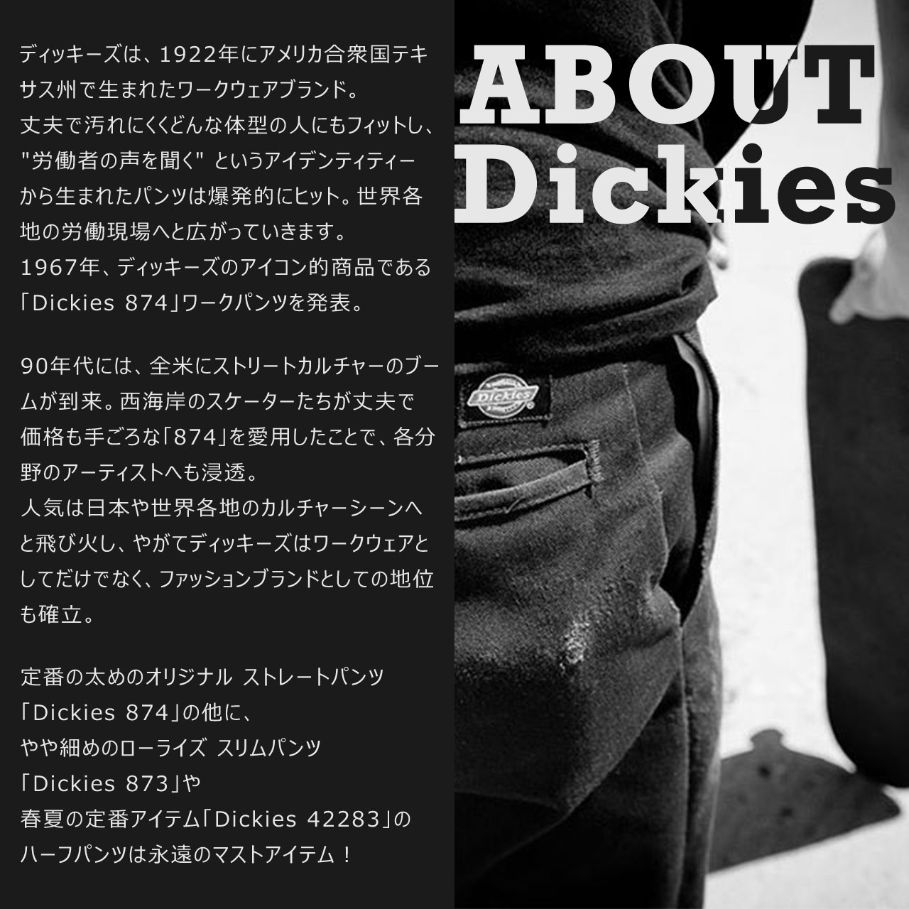 楽天市場】Dickies ディッキーズ 1939 ペインターパンツ メンズ 大きい 