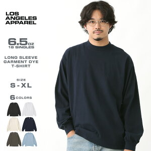 LOS ANGELES APPAREL ���T���[���X�A�p���� ����t�V���c �����Y �u�����h t�V���c ���� ����t ���n 6.5�I���X ���� �w�r�[�E�F�C�g �K�[�����g�_�C �A���J�W �X�g���[�g �A�����J�� MADE IN USA (1807GD) 