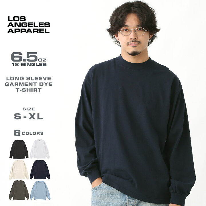 楽天市場】LOS ANGELES APPAREL ロサンゼルスアパレル 長袖tシャツ 