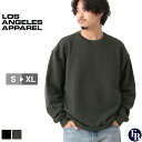 LOS ANGELES APPAREL ロサンゼルスアパレル トレーナー 8.2オンス スウェット メンズ レディース S-XL F96 USAモデル ロスアパ[COP]