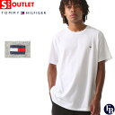 【Sランク】 アウトレット 在庫処分｜返品・交換・キャンセル不可｜トミーヒルフィガー Tシャツ 半袖 メンズ レディース ロゴ 無地 刺繍 S-2XL 09T3139 USAモデル TOMMY HILFIGER【メール便可】