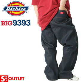 【Sランク】アウトレット 返品・交換・キャンセル不可｜[ビッグサイズ] ディッキーズ Dickies ジーンズ メンズ (Dickies 9393) [Dickies ディッキーズ ジーンズ メンズ リジッド 未洗い インディゴ デニムパンツ デッキーズ USAモデル [OUTLET]