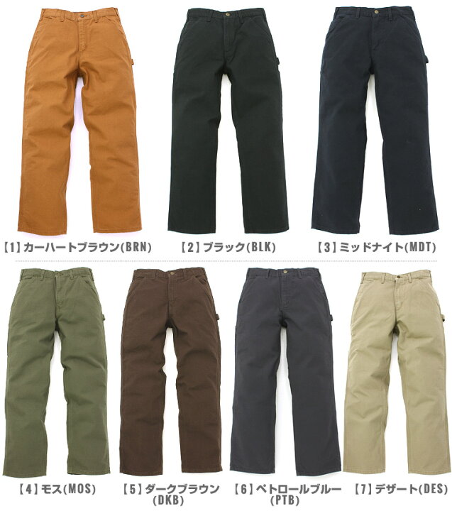 楽天市場】Carhartt カーハート B11 ワークパンツ ペインターパンツ  