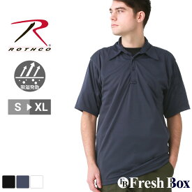【送料無料】 ロスコ ポロシャツ 半袖 メンズ S-XL USAモデル ROTHCO LL 2L 半袖ポロシャツ 大きいサイズ ブランド ミリタリー