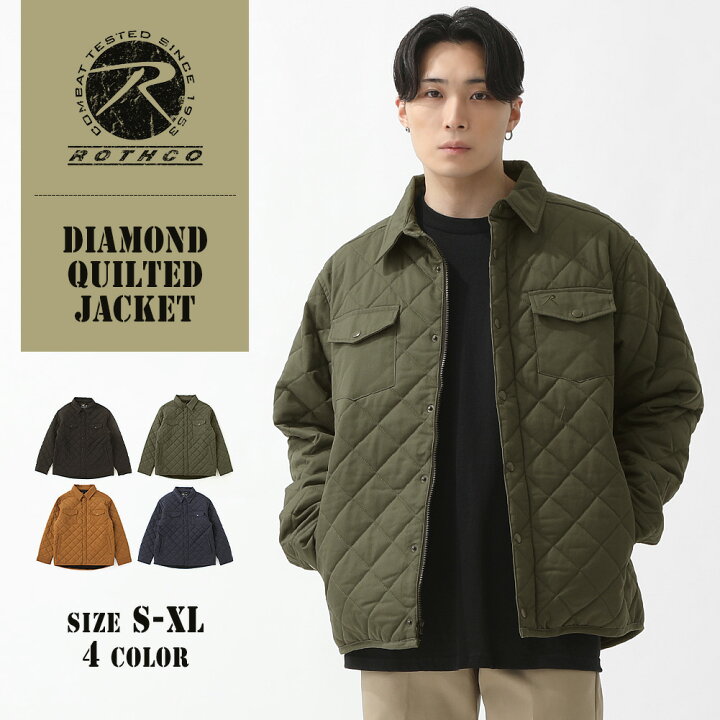 楽天市場】ROTHCO ロスコ ジャケット キルティングジャケット メンズ 