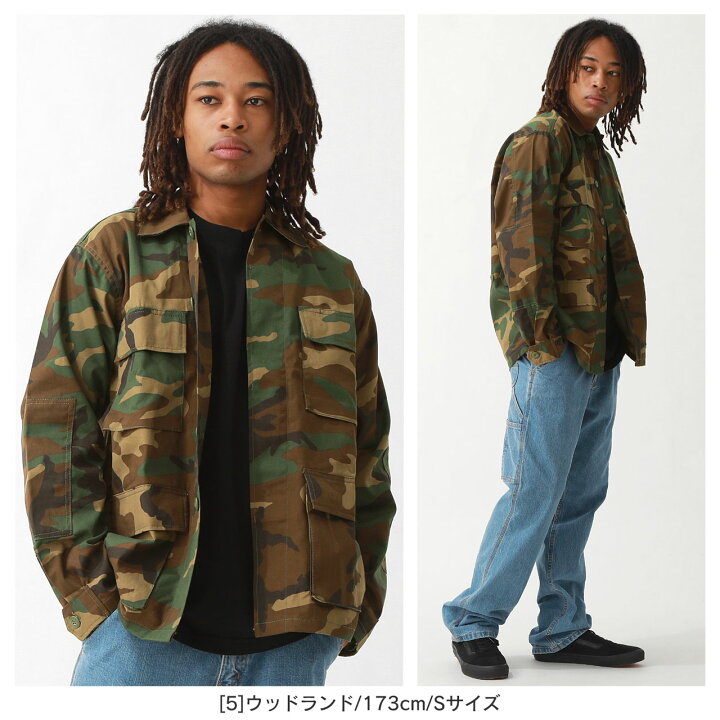 楽天市場】ロスコ シャツ 長袖 メンズ BDU ツイル S-XL USAモデル 