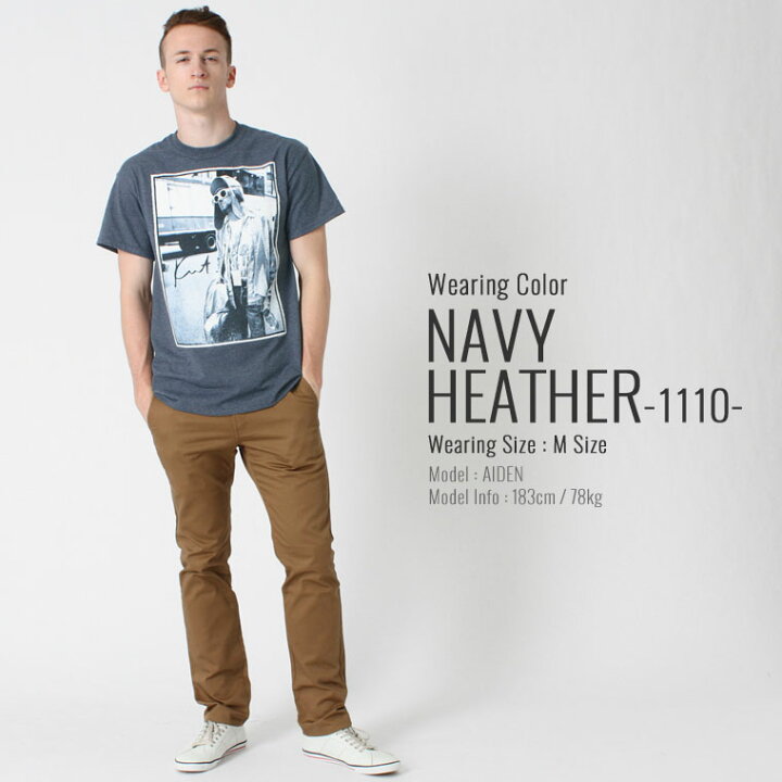 楽天市場】カート・コバーン Tシャツ 半袖 メンズ プリント｜大きい  