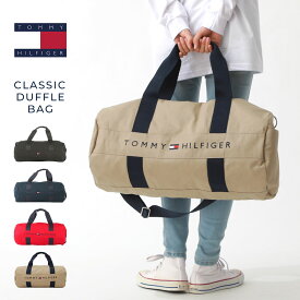 【送料無料】 TOMMY HILFIGER トミーヒルフィガー バッグ ボストンバッグ 大容量 軽量 2WAY 斜めがけ ショルダー ダッフルバッグ 修学旅行 旅行 出張 アウトドア ジム スポーツ メンズ レディース 69J5423 ブラックフライデー【COP】