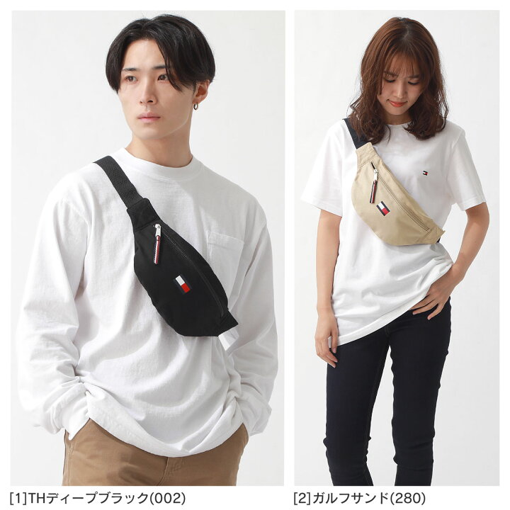 楽天市場】TOMMY HILFIGER トミーヒルフィガー ウエストポーチ バッグ 