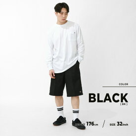 【最短即日発送】Dickies ディッキーズ ハーフパンツ 42283 大きいサイズ ライブ フェス ルーズフィット メンズ レディース ゆったり 大きめ 無地 ツイル ワークパンツ 短パン ショーツ ブランド アメカジ カジュアル スケーター USAモデル