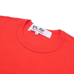 PLAYCOMMEdesGARCONS(プレイコムデギャルソン)2HEARTTEE(Tシャツ)RED200-007273-053x【新品】