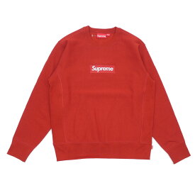 100％本物保証 シュプリーム SUPREME Box Logo Crewneck ボックスロゴ BOXロゴ スウェット RUST ブラウン メンズ 新品 209000541