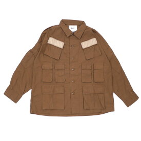 100％本物保証 新品 ダブルタップス WTAPS MODULAR LS 01 SHIRT 長袖シャツ BEIGE ベージュ メンズ 192BRDT-SHM03 (W)TAPS