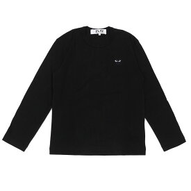 100％本物保証 新品 プレイ コムデギャルソン PLAY COMME des GARCONS MENS BLACK HEART WAPPEN LS TEE 長袖Tシャツ BLACK ブラック 黒 メンズ